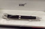 Mont blanc Pens For Sale - Mont blanc Jules Verne Ballpoint Pen Black with Sliver Clip
